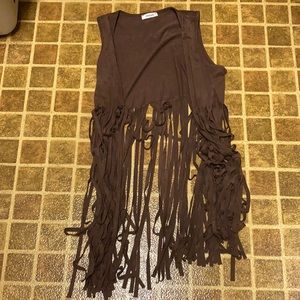 Persaya sleeveless jacket one size fits most